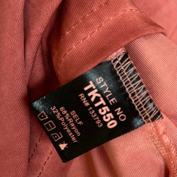 Abbeline from South Moon Under rust drape cami. Stretchy and silky material. NWT - Picture 5 of 7